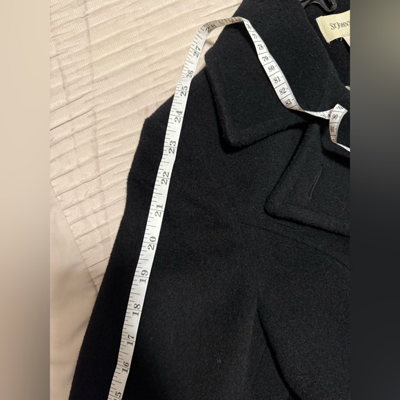 Like new St. John’s bay black peacoat size XS. - Picture 9 of 9